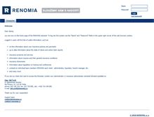 Tablet Screenshot of contact.renomia.com